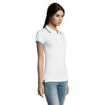 PASADENA Poloshirt Damen 200 g/m² – Seitenansicht