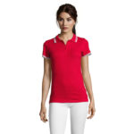 PASADENA Poloshirt Damen 200 g/m² – Vorderansicht