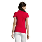 PASADENA Poloshirt Damen 200 g/m² – Rückansicht