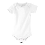 BAMBINO Babybody 180 g/m² White – Vorderansicht