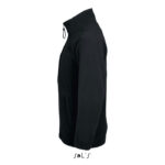 NORTH Fleecejacke Kinder 300 g/m² Schwarz – Seitenansicht