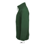 NORTH Fleecejacke Kinder 300 g/m² Grün – Seitenansicht