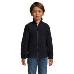 NORTH Fleecejacke Kinder 300 g/m² Blau – Vorderansicht
