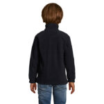 NORTH Fleecejacke Kinder 300 g/m² Blau – Rückansicht