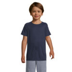 SPORTY T-Shirt Kinder 140 g/m² Blau – Vorderansicht