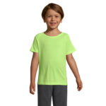 SPORTY T-Shirt Kinder 140 g/m² Gelb – Vorderansicht