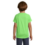 SPORTY T-Shirt Kinder 140 g/m² Grün – Rückansicht