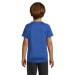 SPORTY T-Shirt Kinder 140 g/m² Blau – Rückansicht