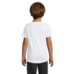 SPORTY T-Shirt Kinder 140 g/m² White – Rückansicht