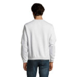 SPIDER Sweatshirt Herren 260 g/m² Grau – Rückansicht