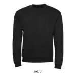 SPIDER Sweatshirt Herren 260 g/m² Schwarz – Vorderansicht