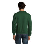 SPIDER Sweatshirt Herren 260 g/m² Grün – Rückansicht