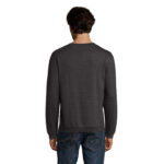 SPIDER Sweatshirt Herren 260 g/m² Grau – Rückansicht