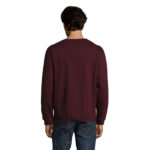 SPIDER Sweatshirt Herren 260 g/m² Grau – Rückansicht