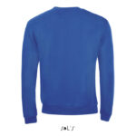 SPIDER Sweatshirt Herren 260 g/m² Blau – Rückansicht