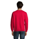 SPIDER Sweatshirt Herren 260 g/m² Rot – Rückansicht