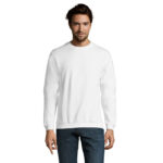SPIDER Sweatshirt Herren 260 g/m² White – Vorderansicht