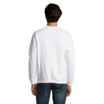 SPIDER Sweatshirt Herren 260 g/m² White – Rückansicht