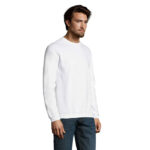 SPIDER Sweatshirt Herren 260 g/m² White – Seitenansicht