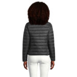 RIDE Jacke Damen 180 g/m² Schwarz – Rückansicht
