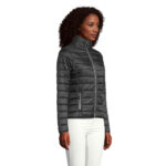 RIDE Jacke Damen 180 g/m² Schwarz – Seitenansicht