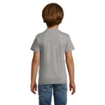 REGENT FIT T-Shirt Kinder 150 g/m² Grau – Rückansicht