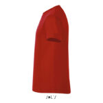 REGENT FIT T-Shirt Kinder 150 g/m² Rot – Seitenansicht