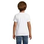 REGENT FIT T-Shirt Kinder 150 g/m² White – Rückansicht