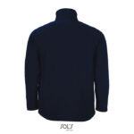 RACE Softshelljacke Herren 280 g/m² Blau – Rückansicht