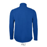 RACE Softshelljacke Herren 280 g/m² Blau – Rückansicht