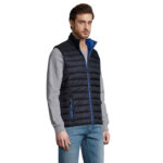 WAVE Bodywarmer Herren Blau – Seitenansicht