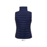 WAVE Bodywarmer Damen 180 g/m² Blau – Rückansicht