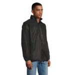 SHIFT Windbreaker Unisex 210 g/m² Schwarz – Seitenansicht
