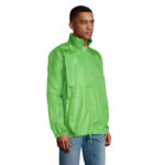 SHIFT Windbreaker Unisex 210 g/m² Grün – Seitenansicht