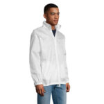 SHIFT Windbreaker Unisex 210 g/m² White – Seitenansicht