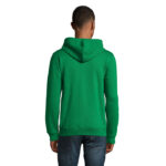 STONE Kapuzenjacke Unisex 260 g/m² Grün – Rückansicht