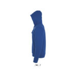 STONE Kapuzenjacke Unisex 260 g/m² Blau – Seitenansicht