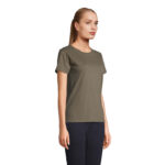 REGENT T-Shirt Damen 150 g/m² Grün – Seitenansicht