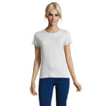 REGENT T-Shirt Damen 150 g/m² Grau – Vorderansicht