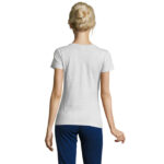 REGENT T-Shirt Damen 150 g/m² Grau – Rückansicht