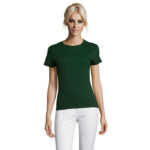 REGENT T-Shirt Damen 150 g/m² Grün – Vorderansicht