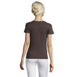 REGENT T-Shirt Damen 150 g/m² Grau – Rückansicht