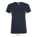 REGENT T-Shirt Damen 150 g/m² Blau – Vorderansicht