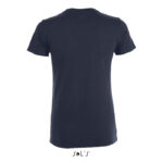 REGENT T-Shirt Damen 150 g/m² Blau – Rückansicht