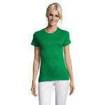 REGENT T-Shirt Damen 150 g/m² Grün – Vorderansicht