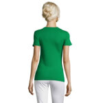 REGENT T-Shirt Damen 150 g/m² Grün – Rückansicht