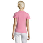 REGENT T-Shirt Damen 150 g/m² Rosa – Rückansicht