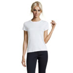 REGENT T-Shirt Damen 150 g/m² White – Vorderansicht