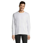 IMPERIAL Langarm-T-Shirt Herren 190 g/m² White – Vorderansicht