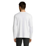 IMPERIAL Langarm-T-Shirt Herren 190 g/m² White – Rückansicht